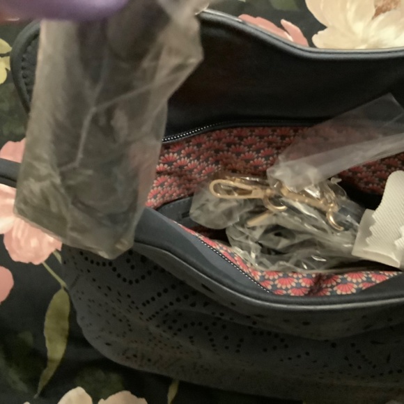 Moda luxe navy handbag - Picture 6 of 11